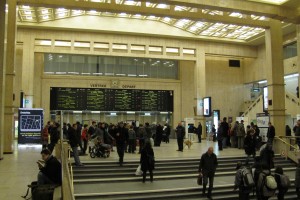 De lokettenzaal in het Brusselse Centraal-Station